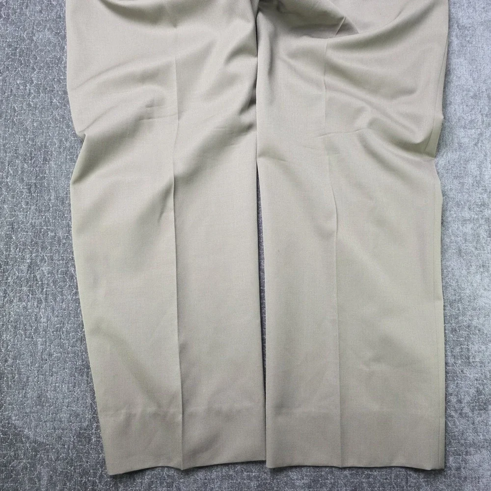 Brooks Brothers 346 Madison Fit Pants Mens 40x32 Wool Brown Trousers Slacks